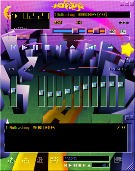 Warpzone Winamp Skin